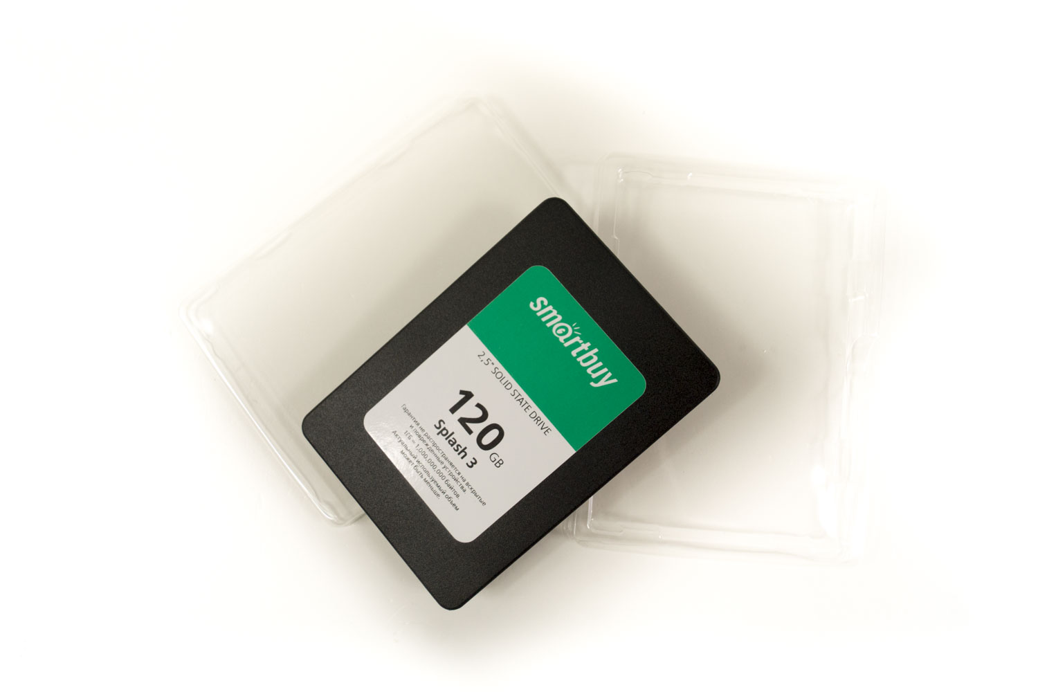 Обзор на SSD диск SMARTBUY Splash 3 120 Гб 3D TLC (SB120GB-SPLH3-25SAT3)