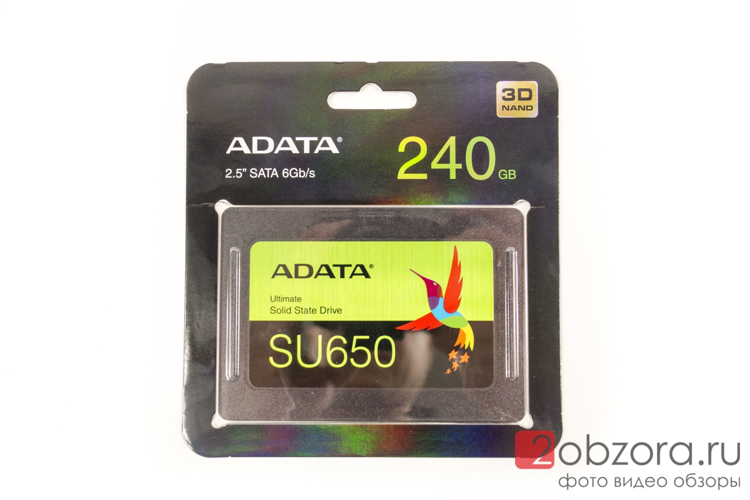 Обновленный бюджетный SSD диск ADATA Ultimate SU650 240Гб (ASU650SS-240GT-R)2obzora.ru  | 2obzora.ru