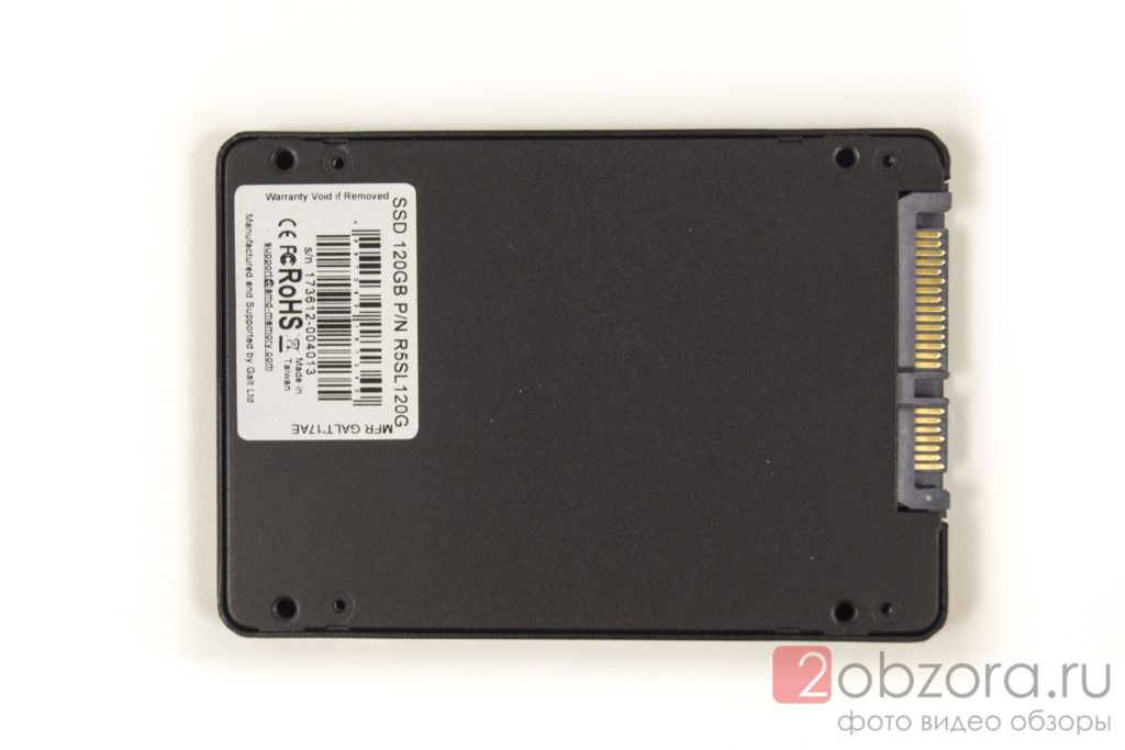 Обзор на SSD диск AMD Radeon R5 120 Гб 3D TLC R5SL120G