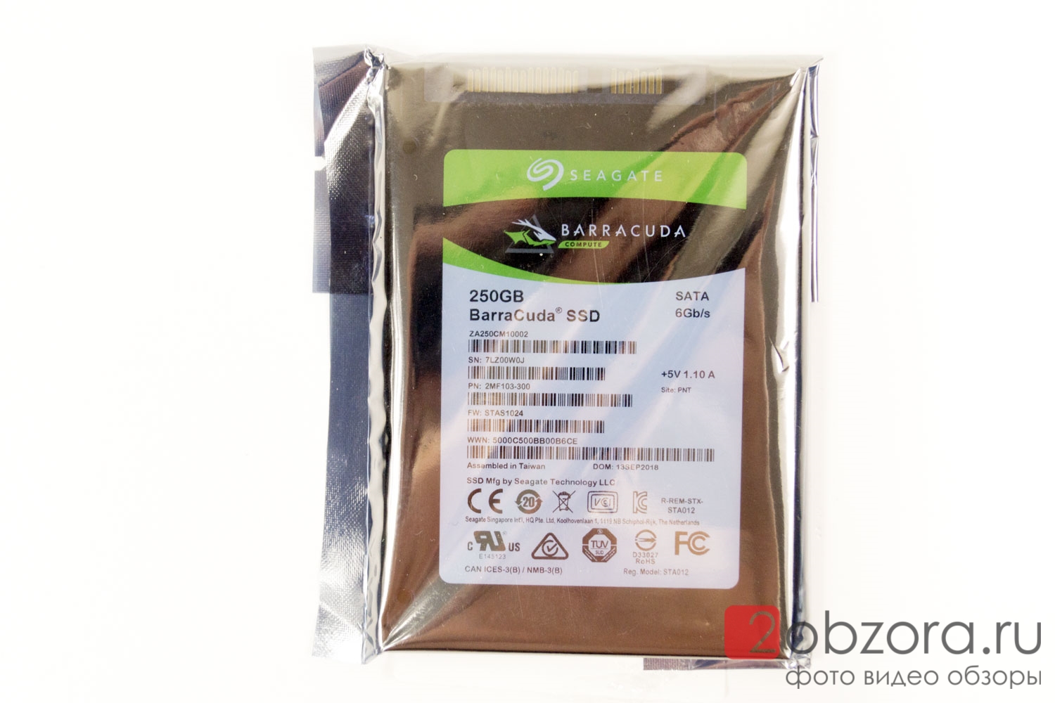 SSD диск SEAGATE Barracuda 250GB (ZA250CM10002)